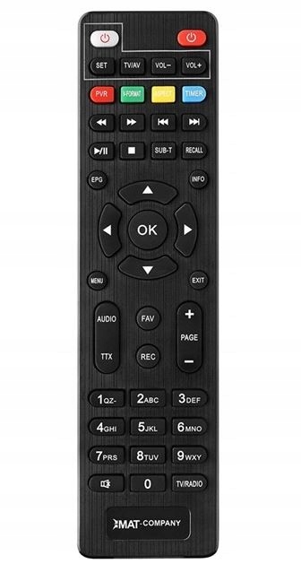 Tuner dekoder cyfrowy TV HD DVB-T2 HDMI H.265 HEVC Standard kodowania MPEG-2 MPEG-4 H.264 (MPEG-4 AVC)