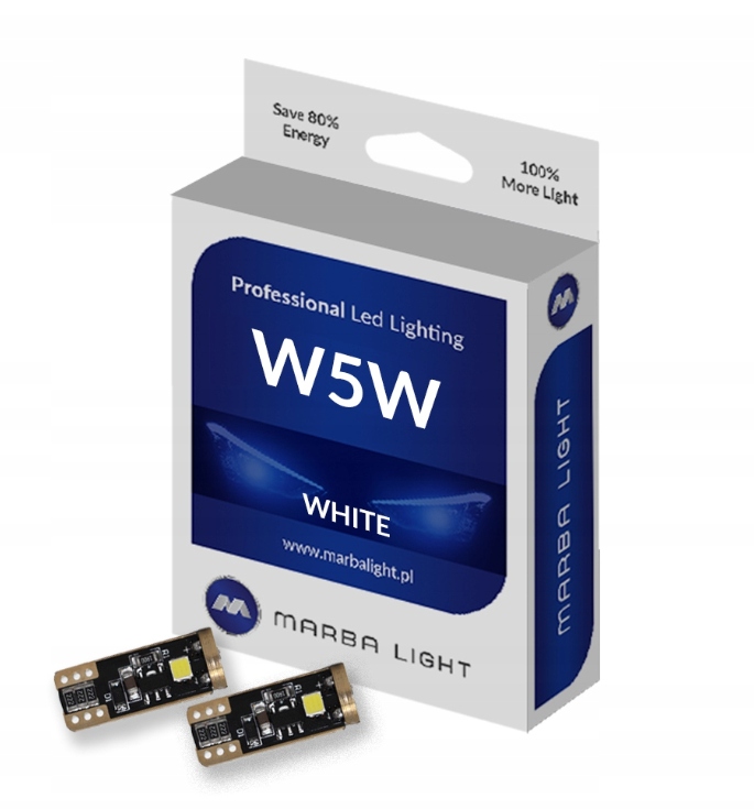 ŻARÓWKI H7 LED oryginał MOCNE CANBUS ACURA ALFA STELVIO SPIDER MITO +W5W ML Rodzaj LED