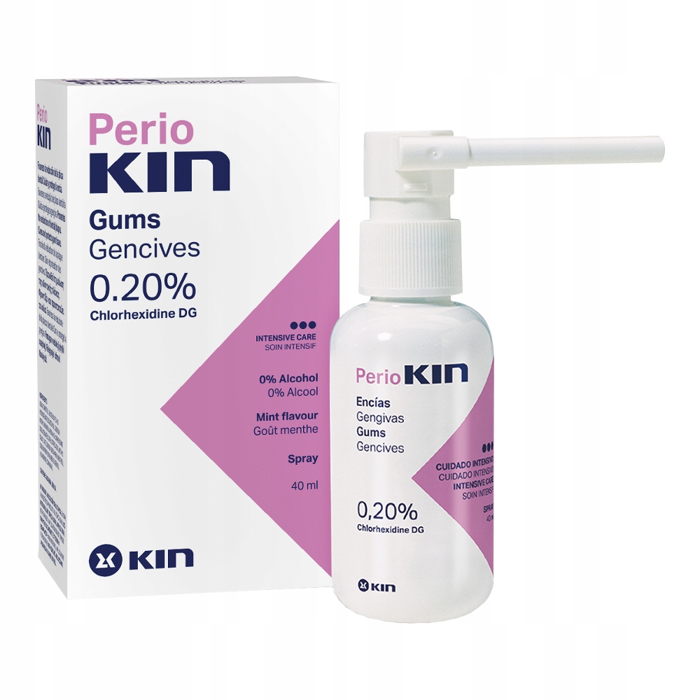 PerioKIN Spray 40ml spray Chx 0,20% na dziąsła