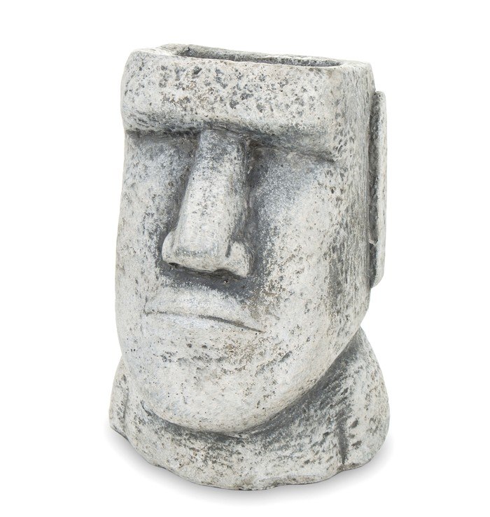 

Osłonka głowa Moai doniczka na kaktusy w468c