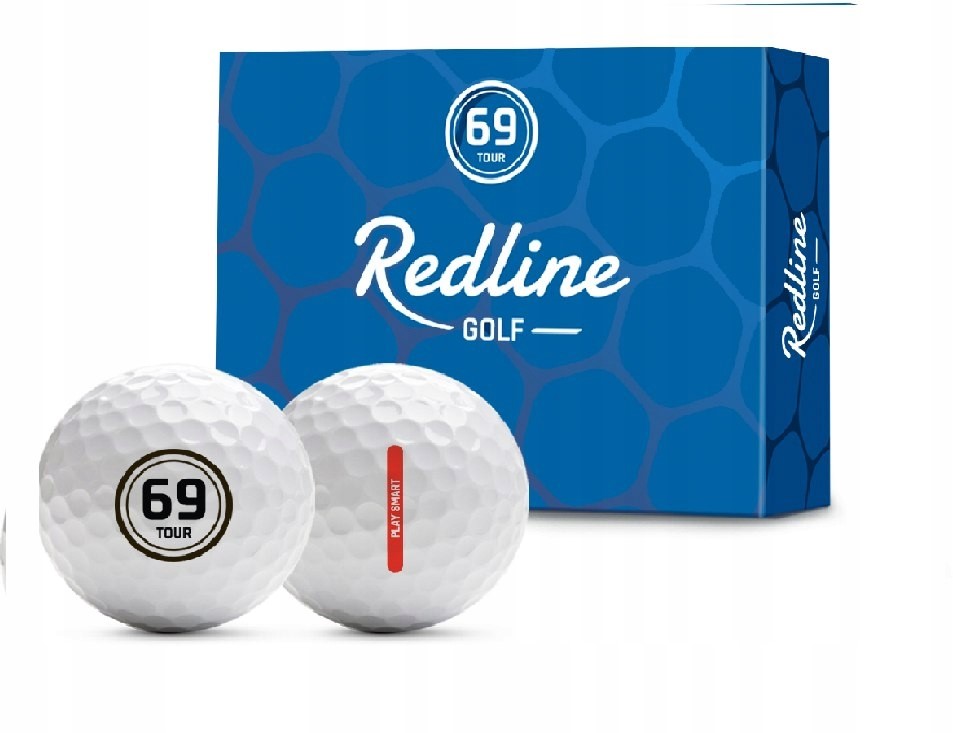 Golfové míčky Redline 69 Tour (bílé)