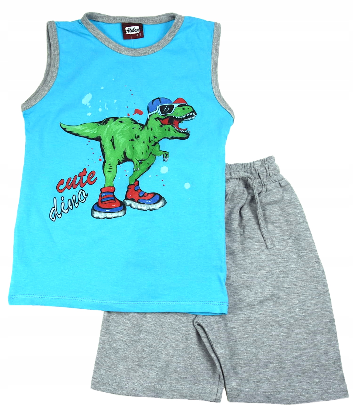 

Komplet T-shirt Spodenki Dinozaur T-rex 122/128