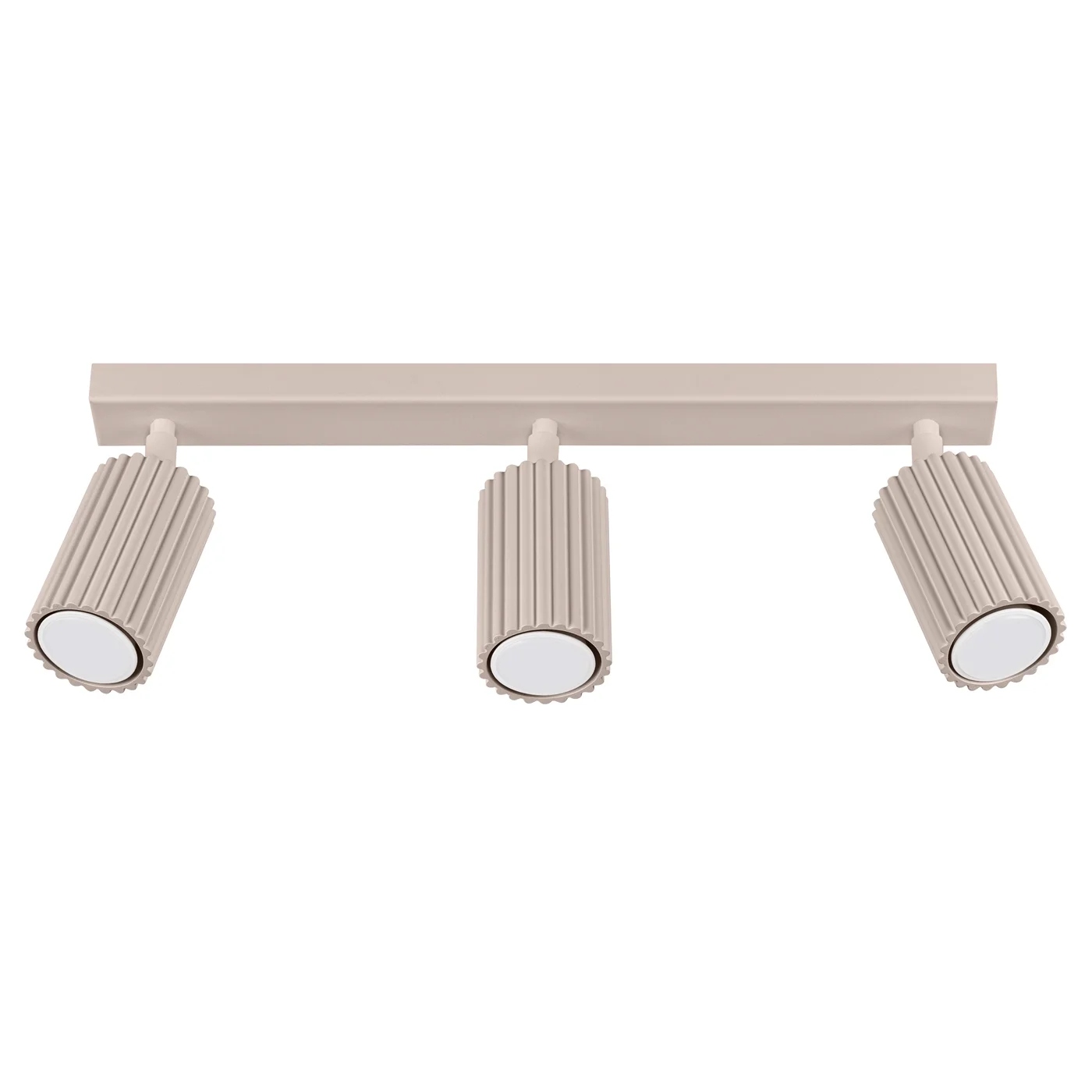 Sollux Lighting stropná lampa Karbon 3xGU10 10W taupe regulácia