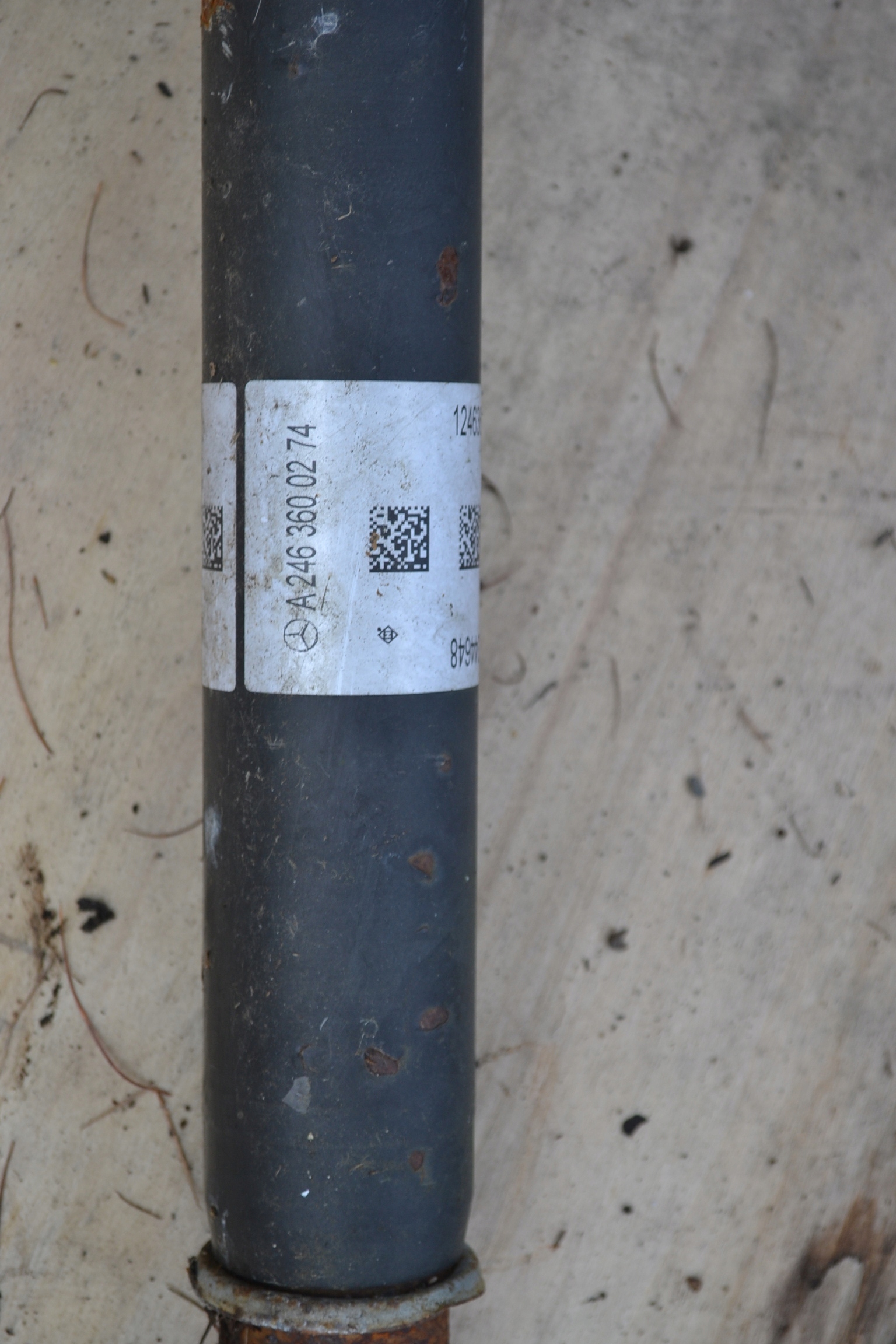 semi-axis right MERCEDES GLA 156 1,5D A2463600274