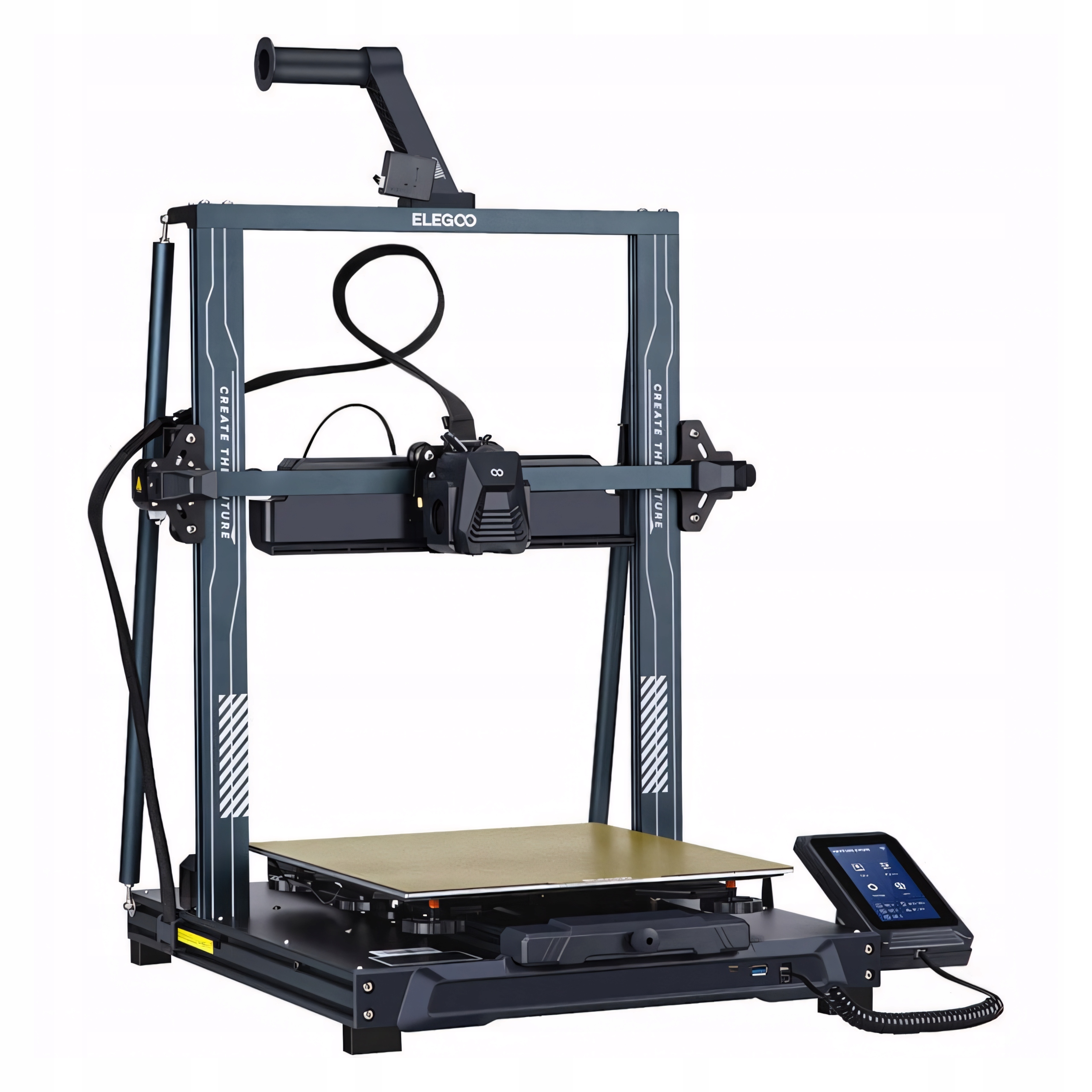 Elegoo Neptune 4 Plus Precyzyjna Drukarka 3D Duża 32x32x38,5cm 500mm/s WiFi