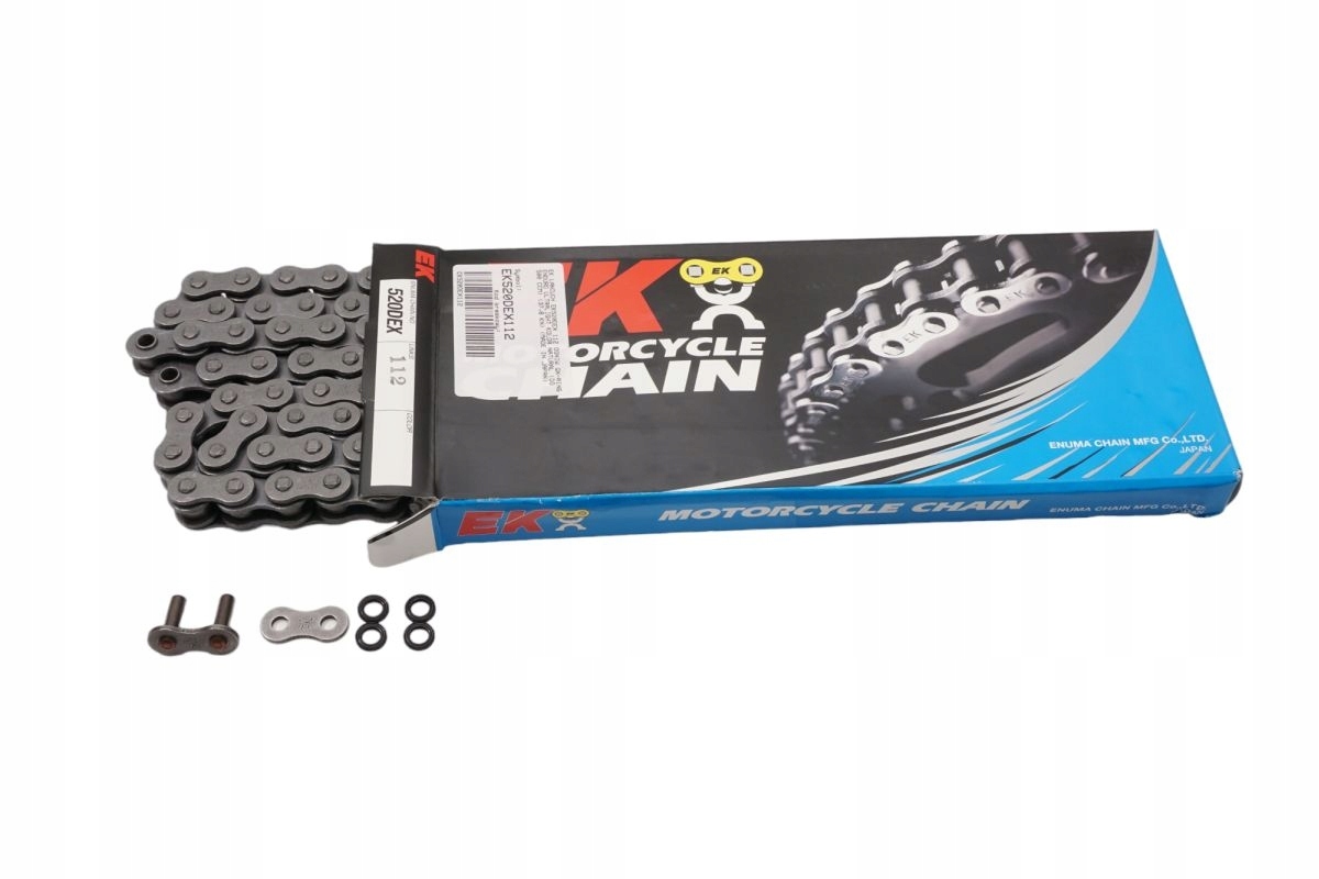 Ek Hnací Reťazec EK520DEX 112 Článkov Qx-ring Enduro Ultralight Farba Natu