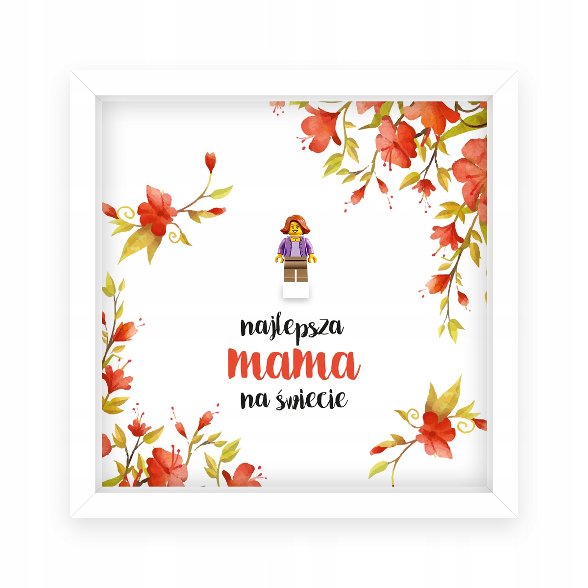 

Ramka Z Figurką Lego Dla Mamy Dzień Matki