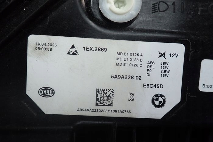 BMW X1 U11 FULL LED 22- reflektor right light right