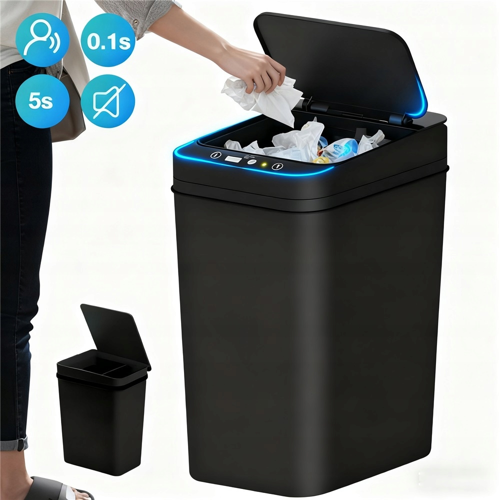 Bezdotykový Automatický Odpadkový Koš 12L Hygienický Senzor Pohybu