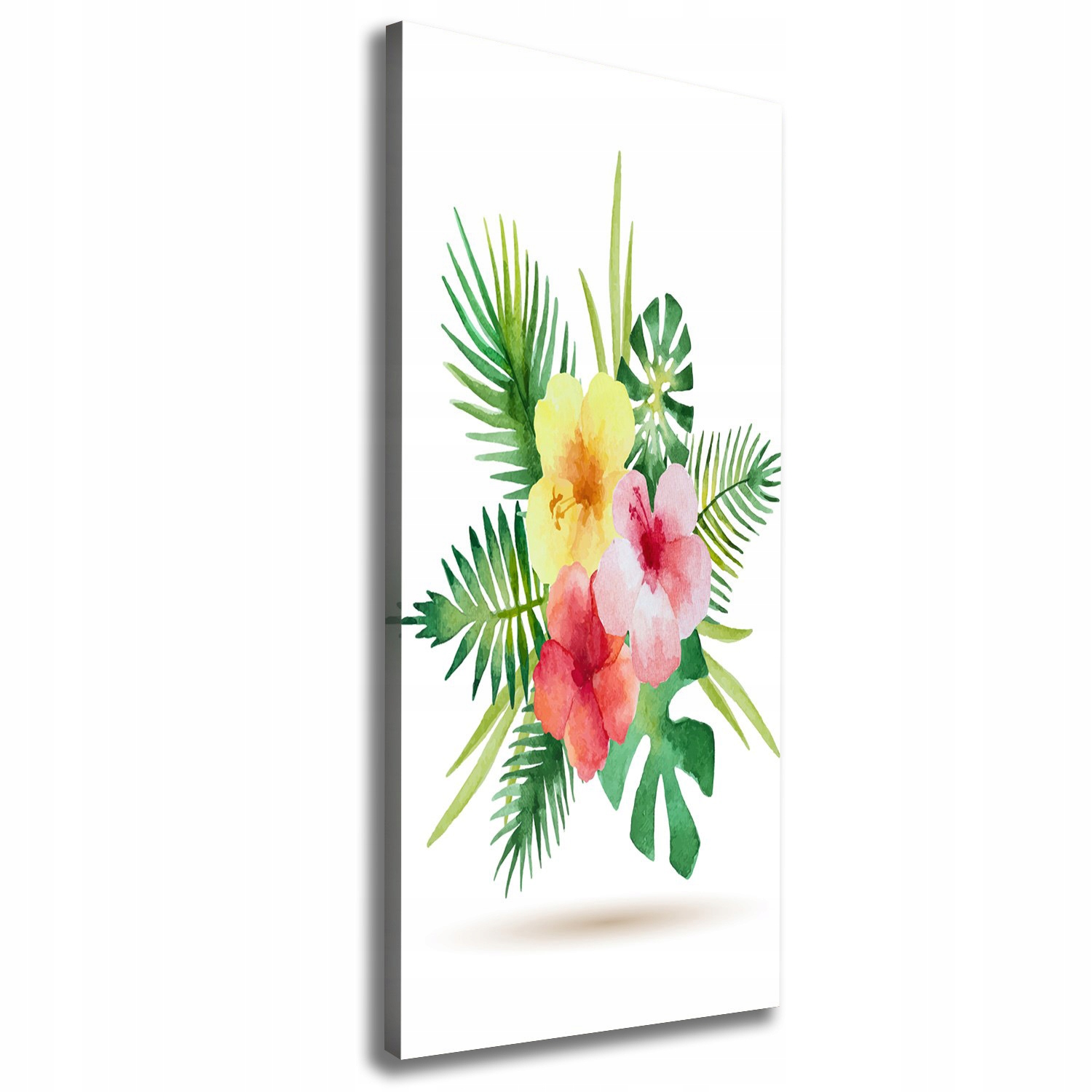 

Foto obraz na płótnie Hawajskie kwiaty 50x125 cm