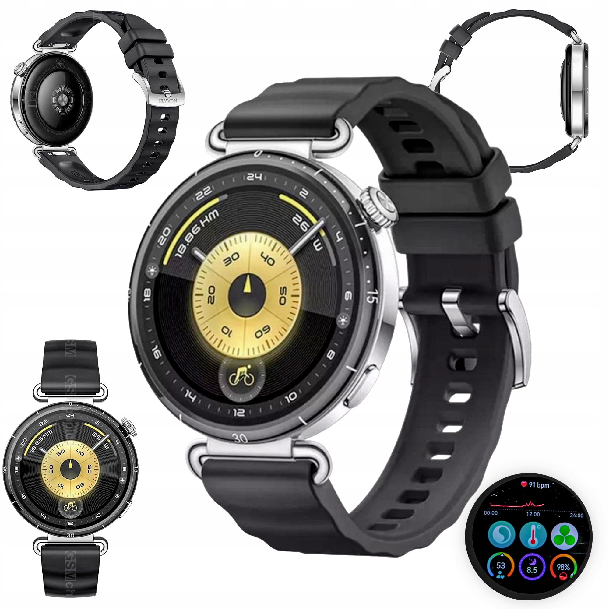 Chytré Hodinky Huawei Watch Gt 6 41 mm černé