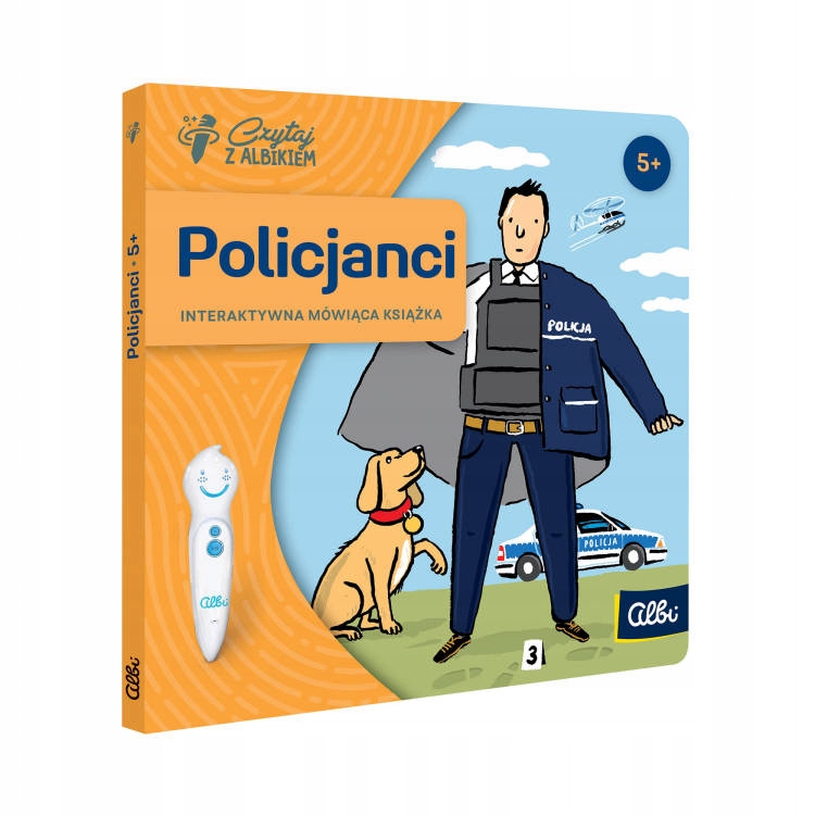 

Czytaj z Albikiem Książka Zawody Policjanci Albik