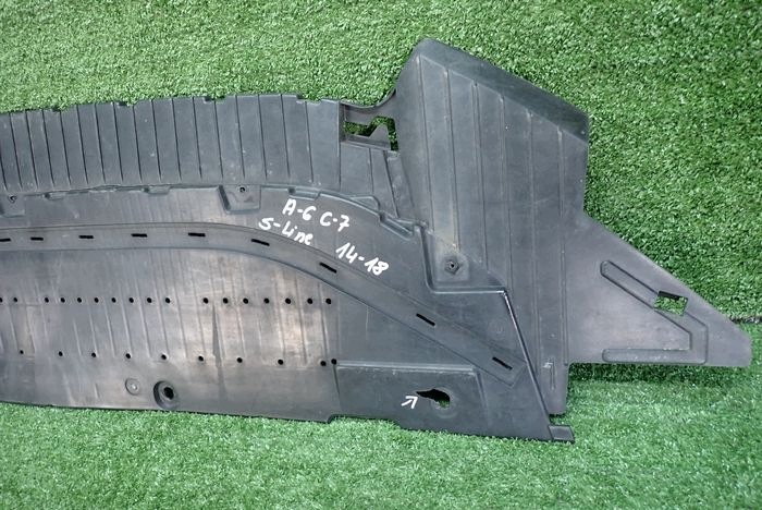 AUDI A6 C7 S-LINE LIFT 14-18 blende abdeckung abdeckung unter stoßstange 4G0807611F