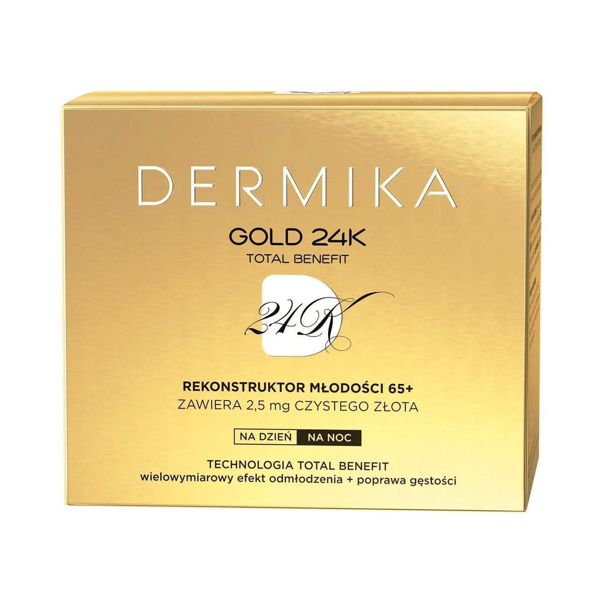 Dermika Luxury Gold 24K krém 65+ den/noc 50 ml