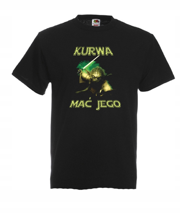 

M Koszulka Męska Star Wars Yoda Vader Moc Wzory