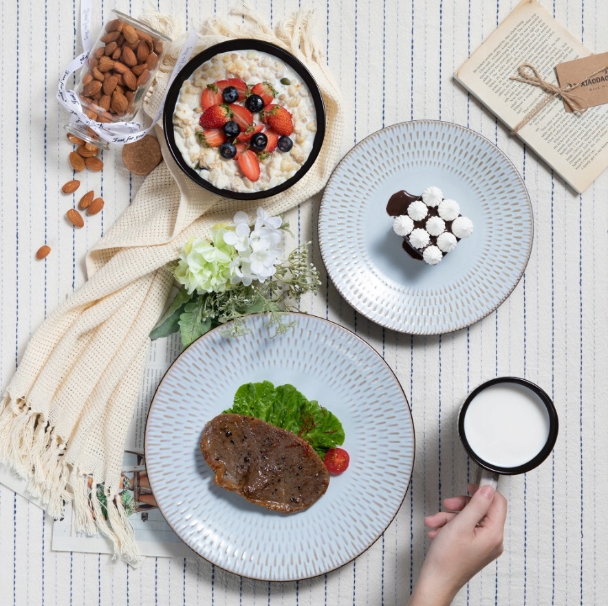 Zastawa obiadowa Vancasso PLUVO 16szt/ 4 osób Rodzaj serwisu obiadowy