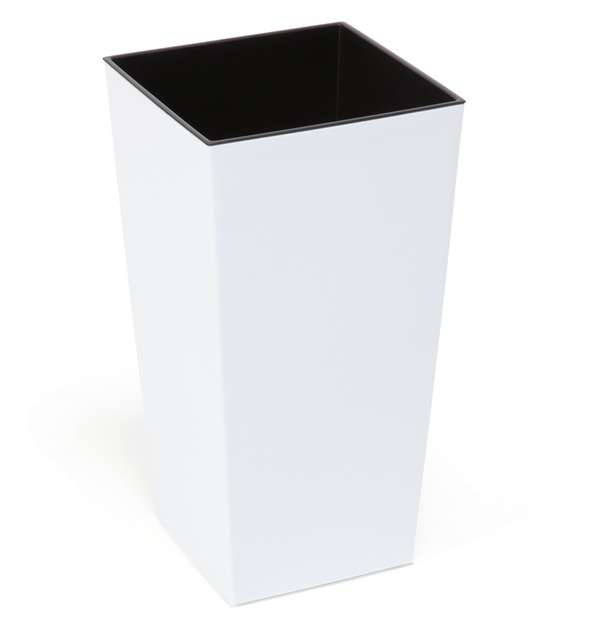 Doniczka Finezja Biały lakierowany wys-68cm szer-35cm wkład Lamela
