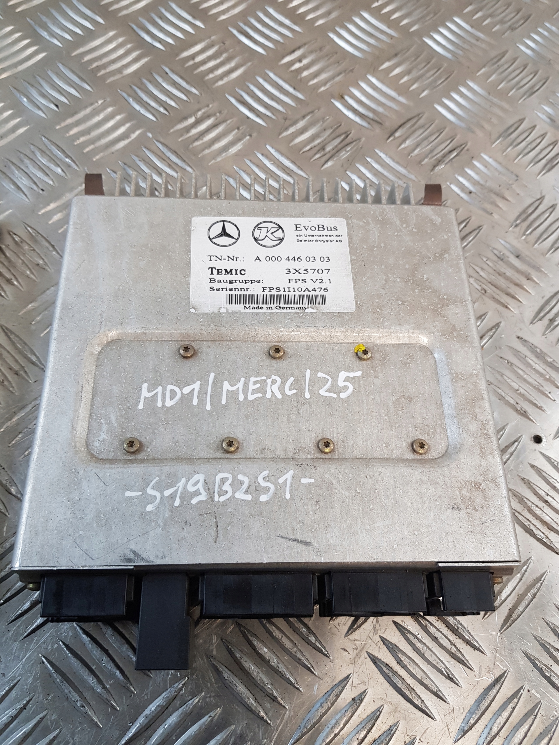 control unit module MERCEDES CITARO FPS V2.1 A0004460303