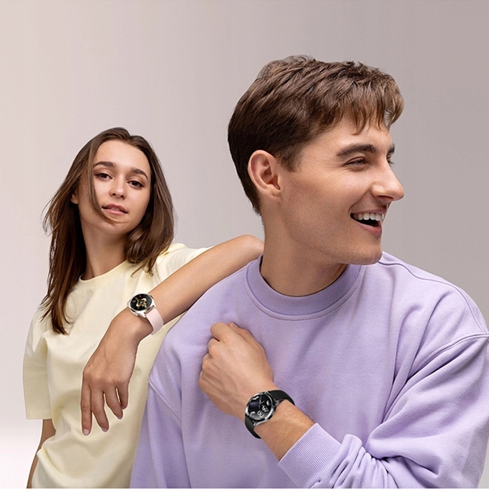Smartwatch Smart Watch Zegarek Damski z Rozmowy PL Kolor różowy