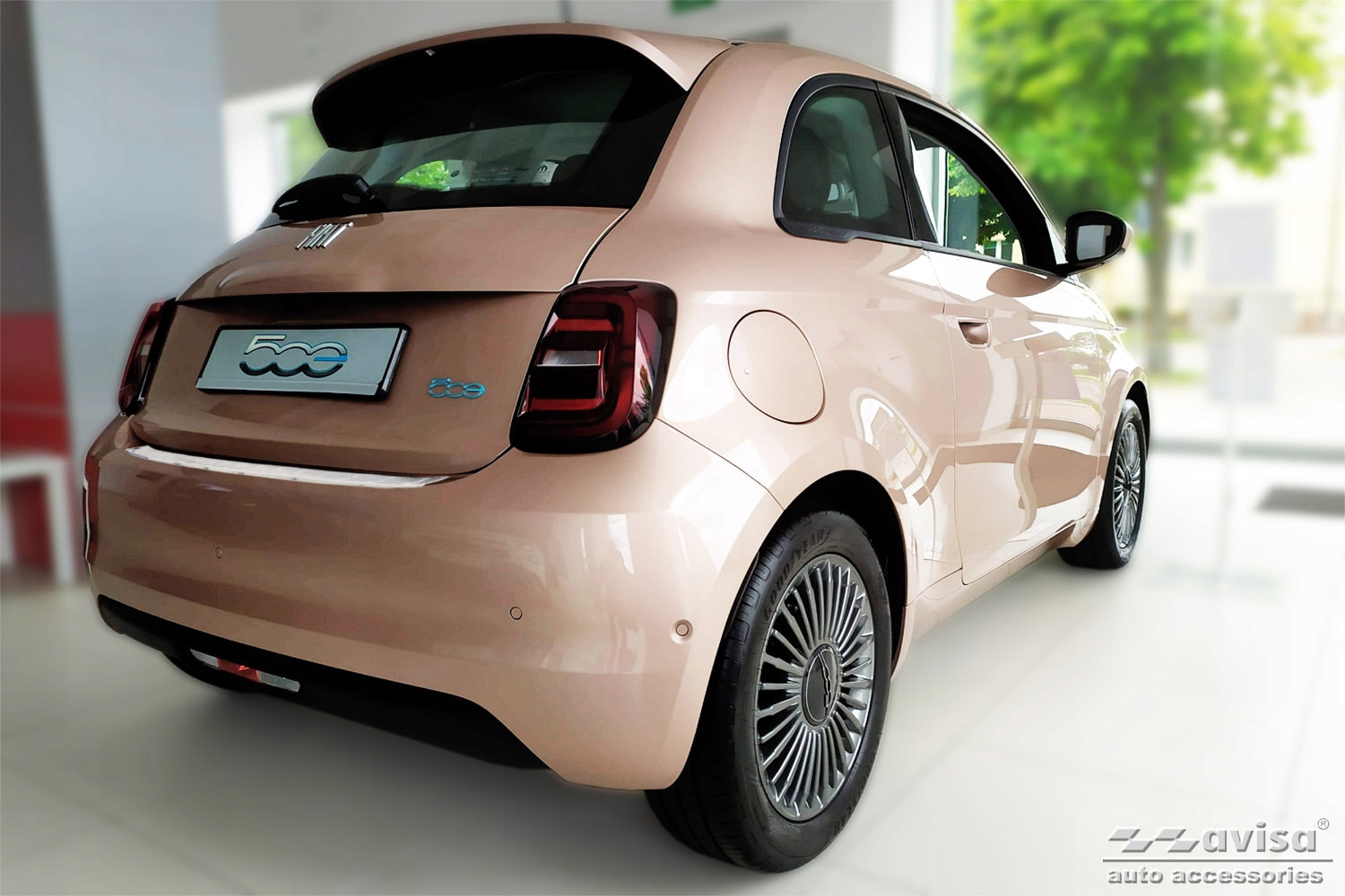 FIAT 500 e II hatchback nakladki na progi progowe Producer Avisa