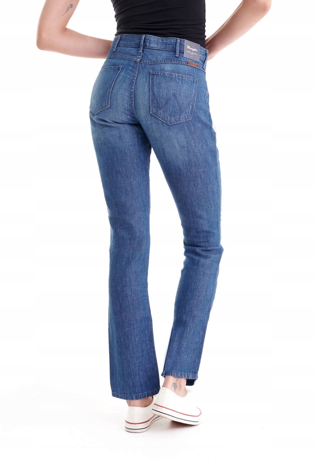 Dámské jednoduché kalhoty Wrangler Drew Pacific Fresh W24S9572J 28/32