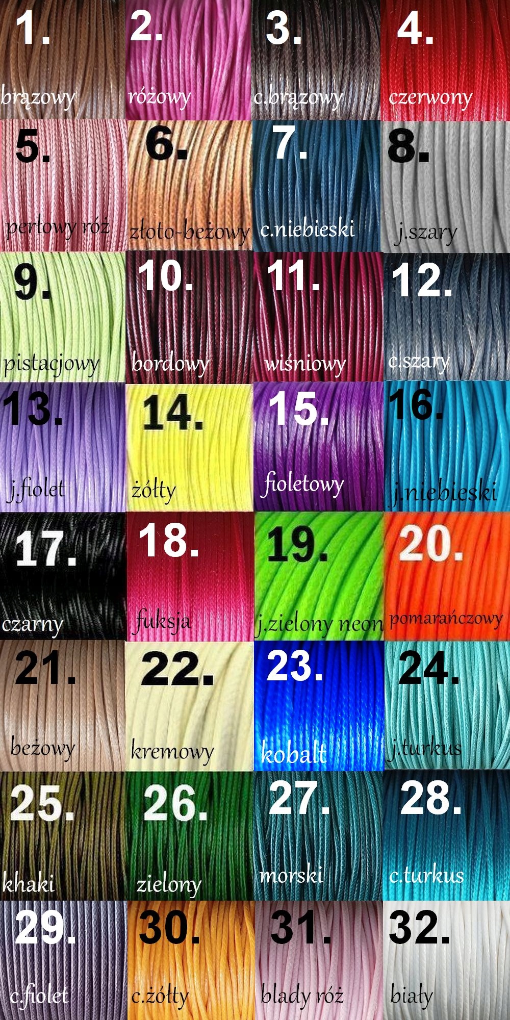 Bransoletka na Sznurku Serce Stalowe z Dowolnym Grawerem 32 Kolory Marka Inna marka