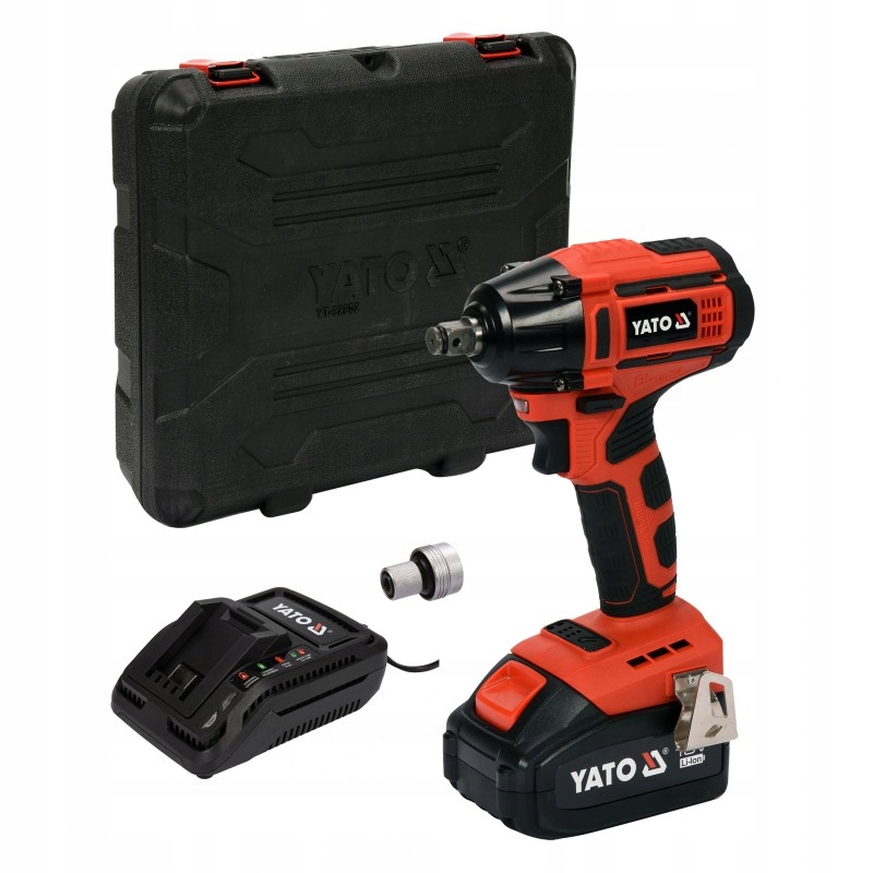 ZAKRĘTARKA UDAROWA 18V BEZSZCZOTKOWA AKU 3Ah YATO Marka Yato