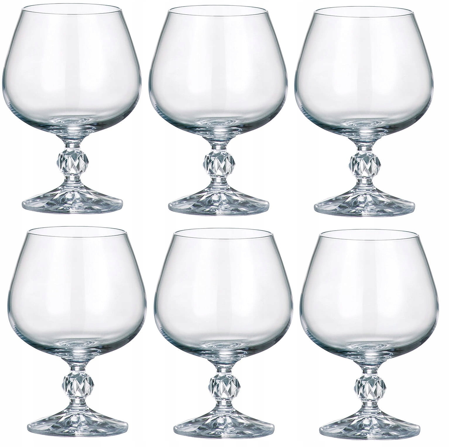 

Bohemia Komplet 6 kieliszków do koniaku 250 ml