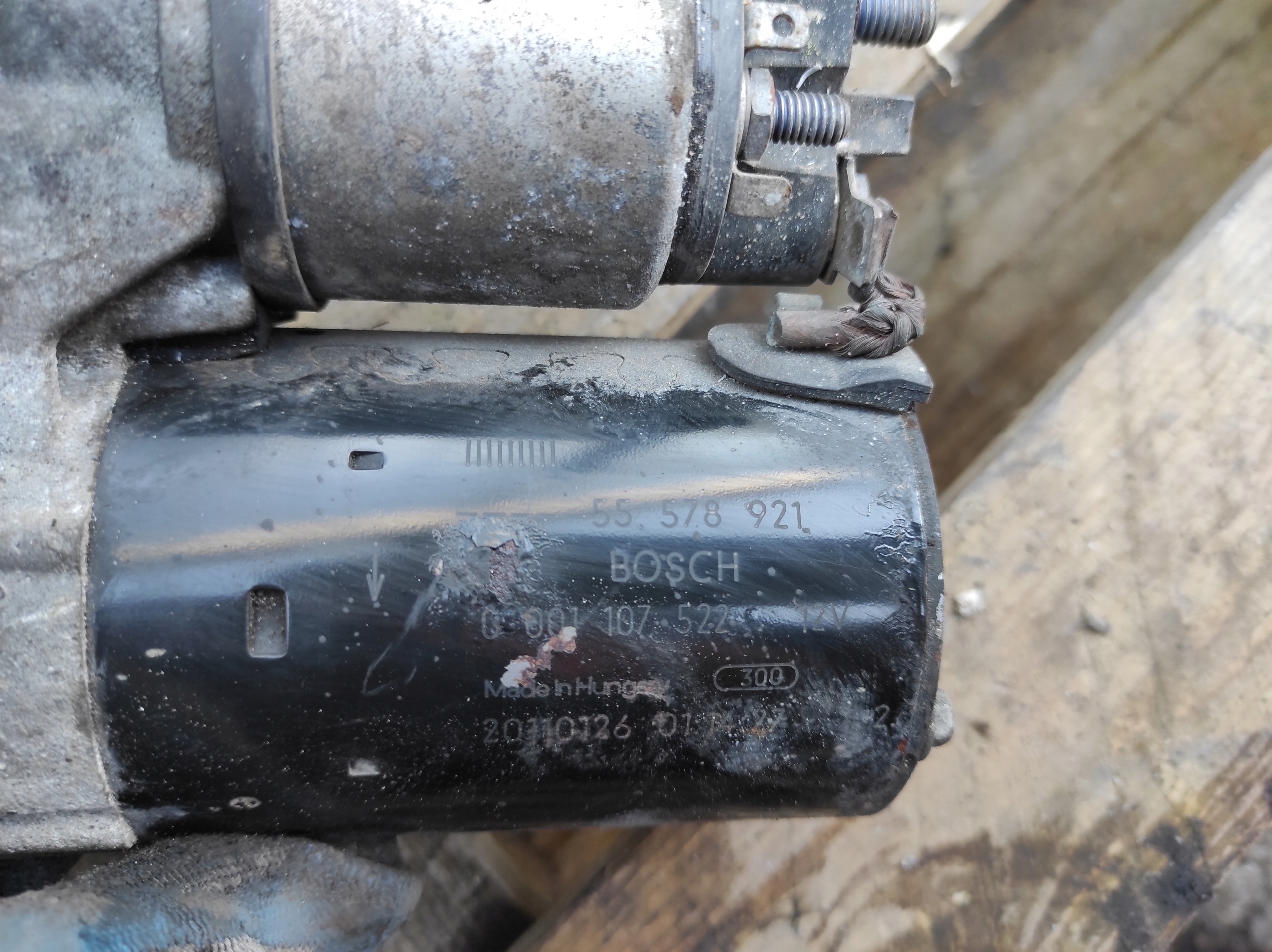 starter 55578921 OPEL ASTRA J 1.4 16V