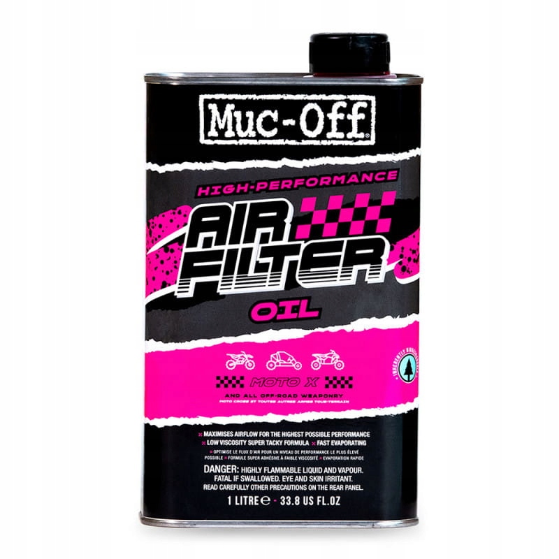 Muc-Off 20156 Olej do nasączania gąbkowych filtrów powietrza 1L