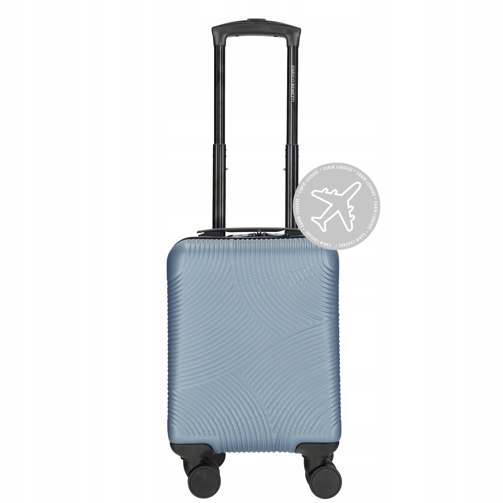 Kabinový kufr podsedadlový Abs 25L Enrico Benetti džínově modrá