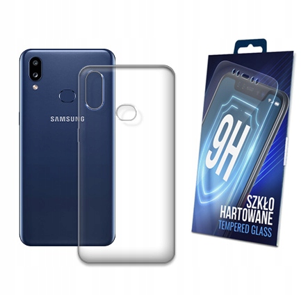 

Etui Przezroczyste + Szkło do Samsung Galaxy A10S
