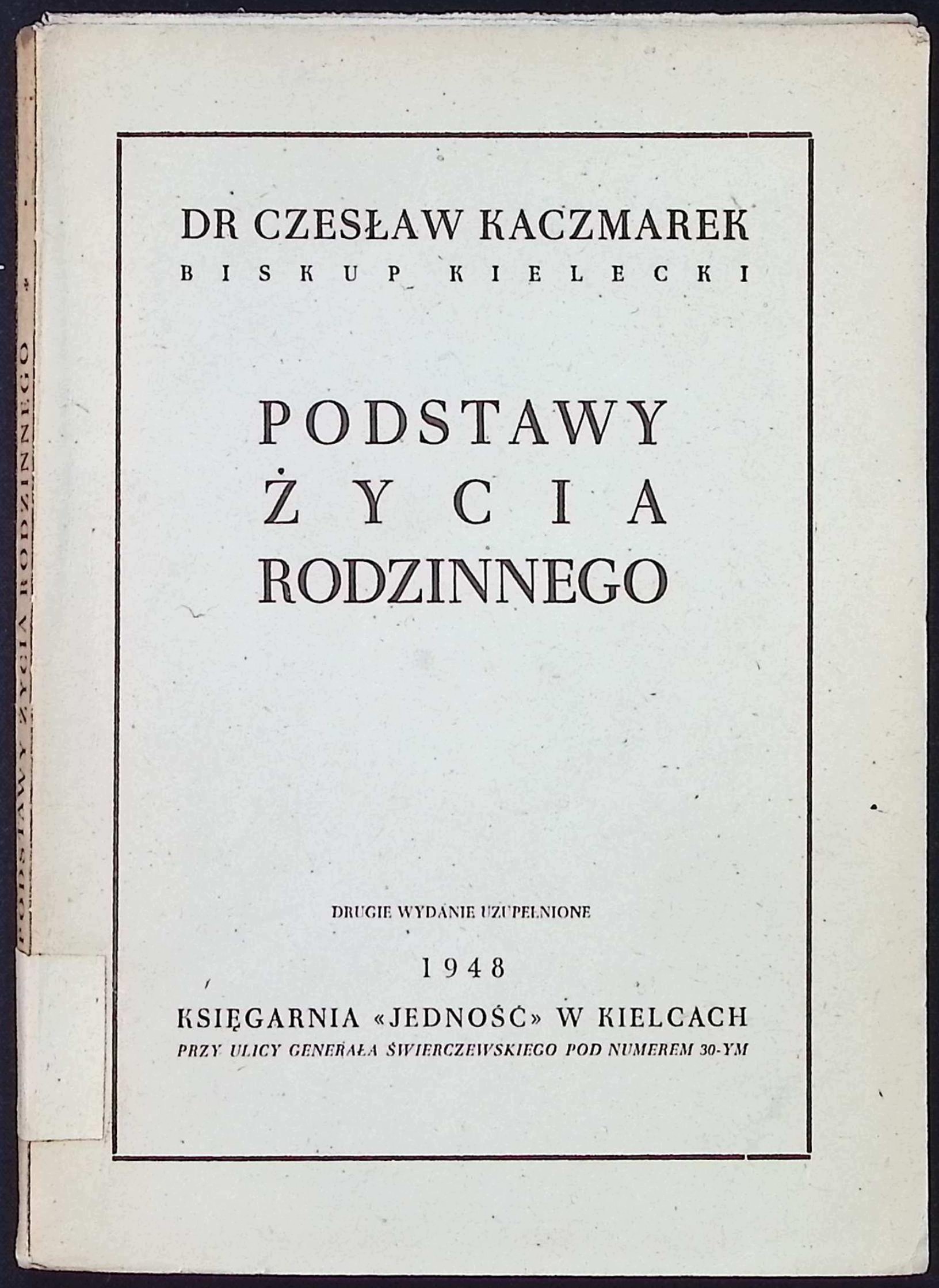 Podstawy życia rodzinnego (1948 r.) - Kaczmarek