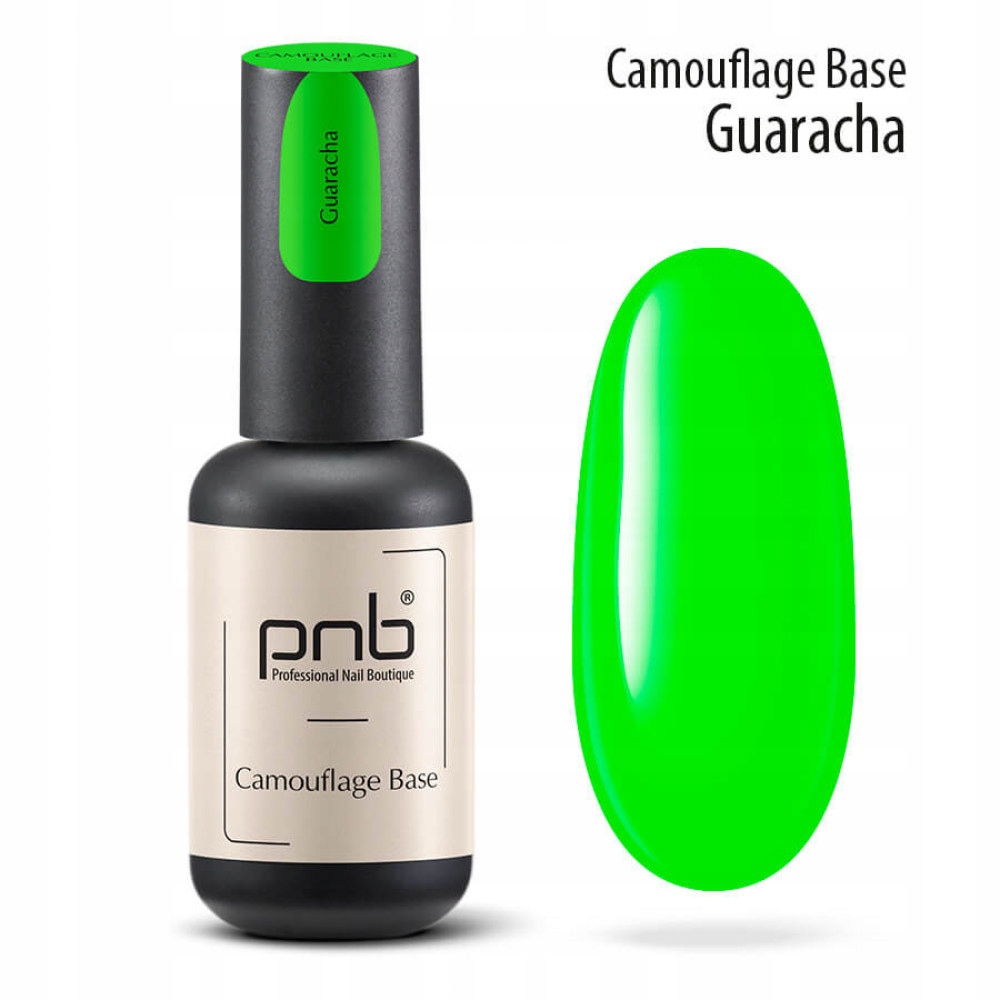 Baza Hybrydowa Kamuflująca PNB UV/LED Camouflage Base, Guaracha 8 ml