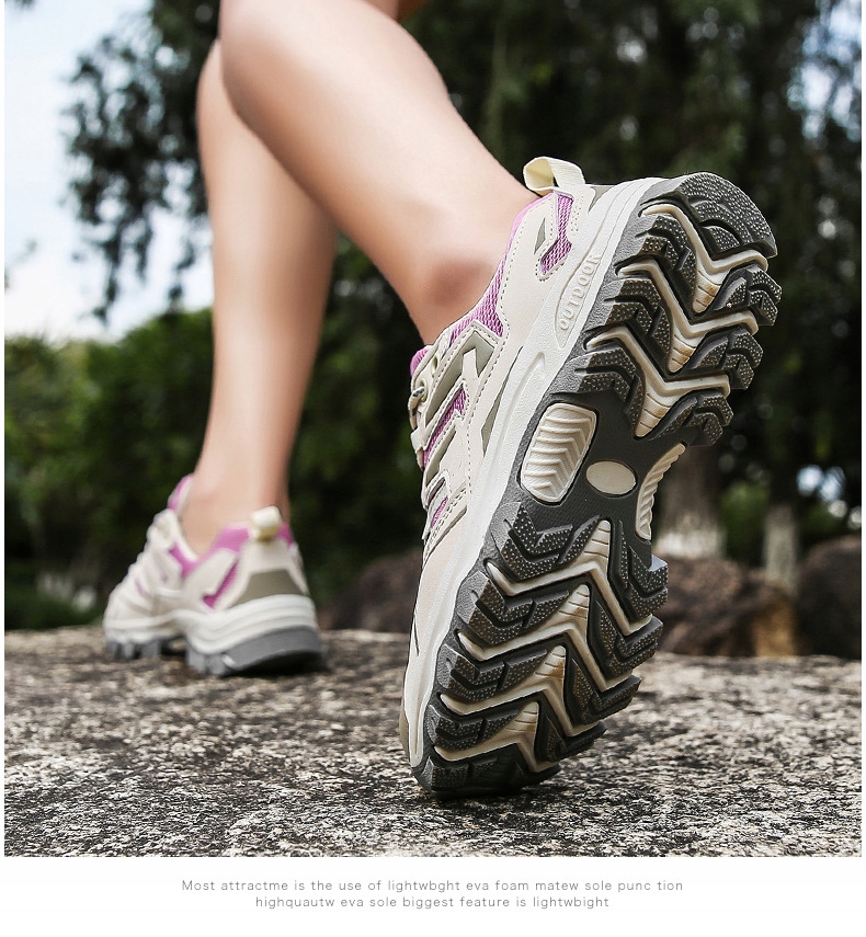 DAMSKIE BUTY TREKKINGOWE TURYSTYCZNE ODDYCHAJĄCE Wysokość niskie