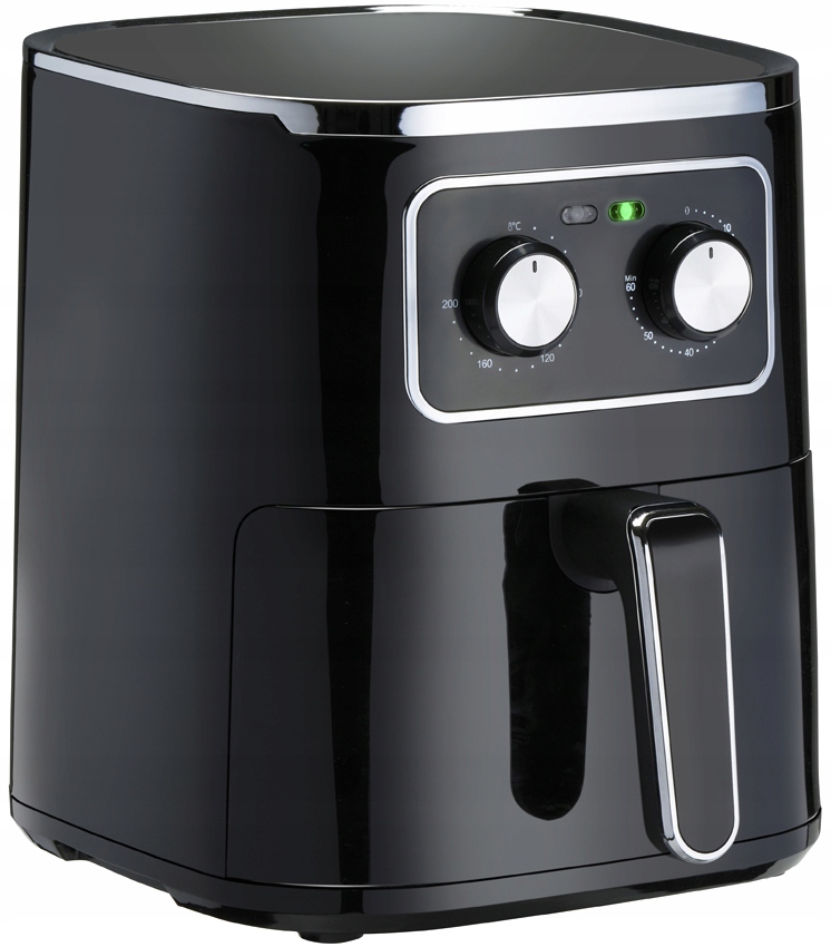 Velká Horkovzdušná Fritéza Air Fryer 4,5L 1450W Časovač