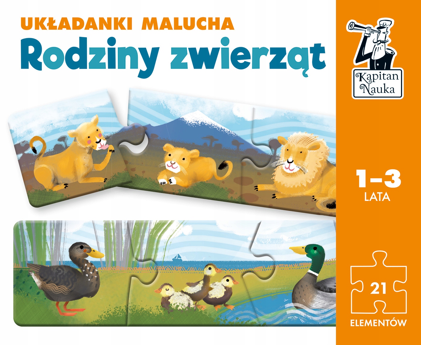 

Rodziny Zwierząt Układanki Malucha 1 Szt Edgard