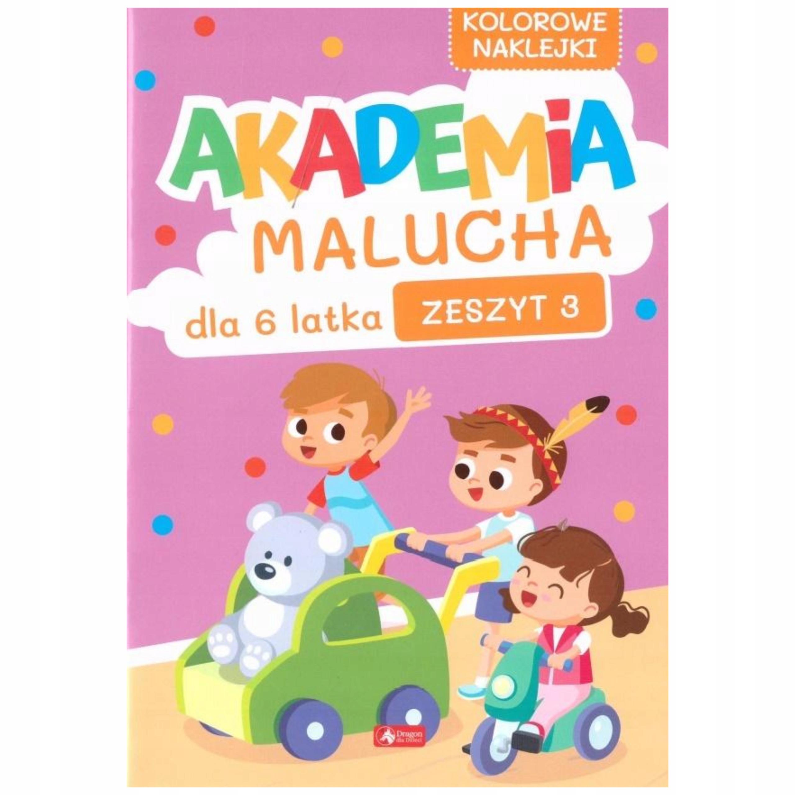 Zestaw 6latka Elementarz Zadania Naklejki Autor Praca zbiorowa