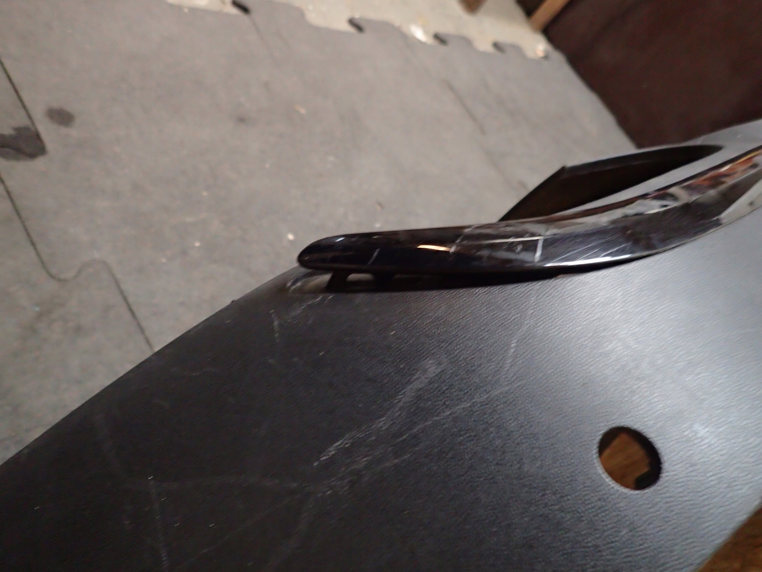 STOSSSTANGE HECK SPOILER MERCEDES GLC COUPE AMG W253 15