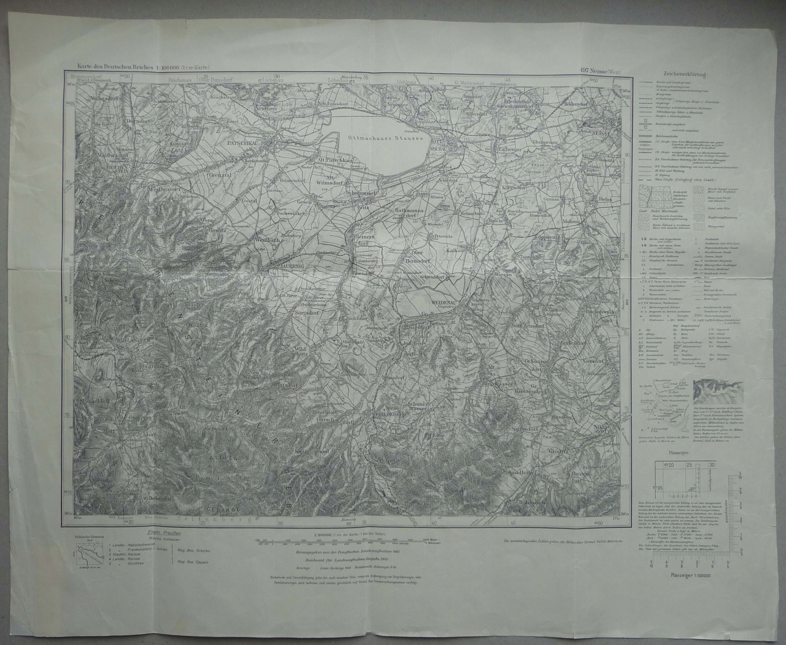 NYSA; OTMUCHÓW, PACZKÓW; LĄDEK ZDRÓJ; ZŁOTY STOK; GIERAŁCICE