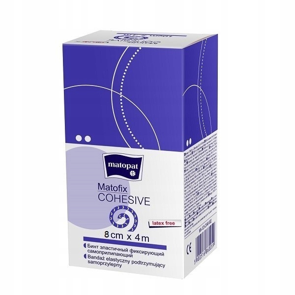 

Bandaż samoprzylepny Matofix Cohesive 8cmx4m 1 szt