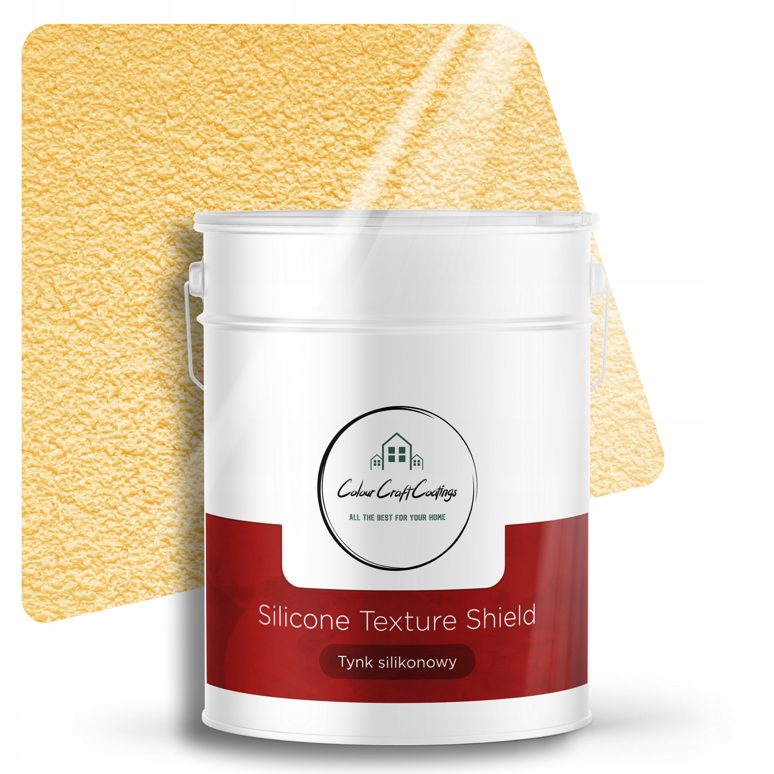 Silikonová omítka 1.0MM Beránek Žlutý 15KG F624