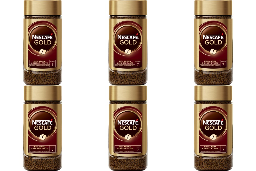 6x 200g Nescafé Gold Kawa rozpuszczalna Karton