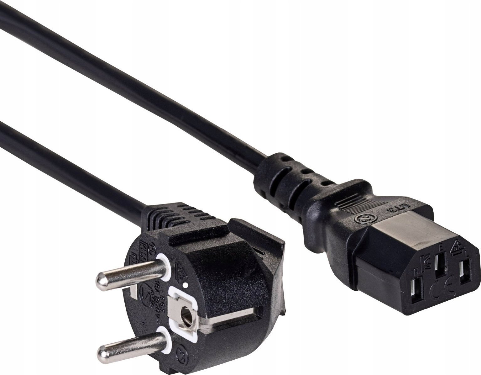 Akyga Akyga AK-PC-08C Cu Cee 7/7 Iec C13 10m