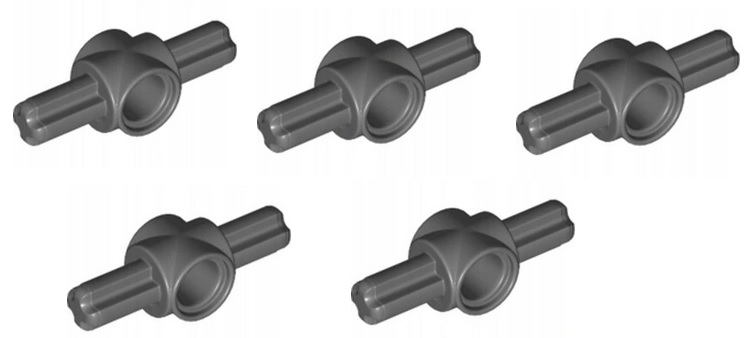 

Lego Technic 27940 łącznik tuleja osie c. szary