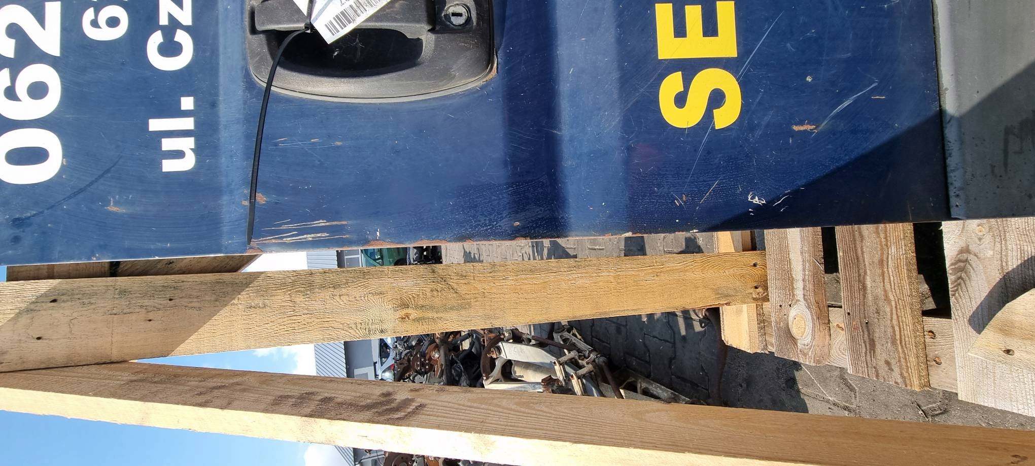 door right rear part PEUGEOT BOXER II