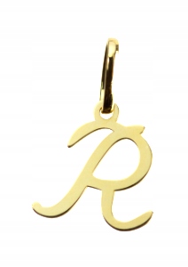 

Literka "r" Zawieszka Złota 333