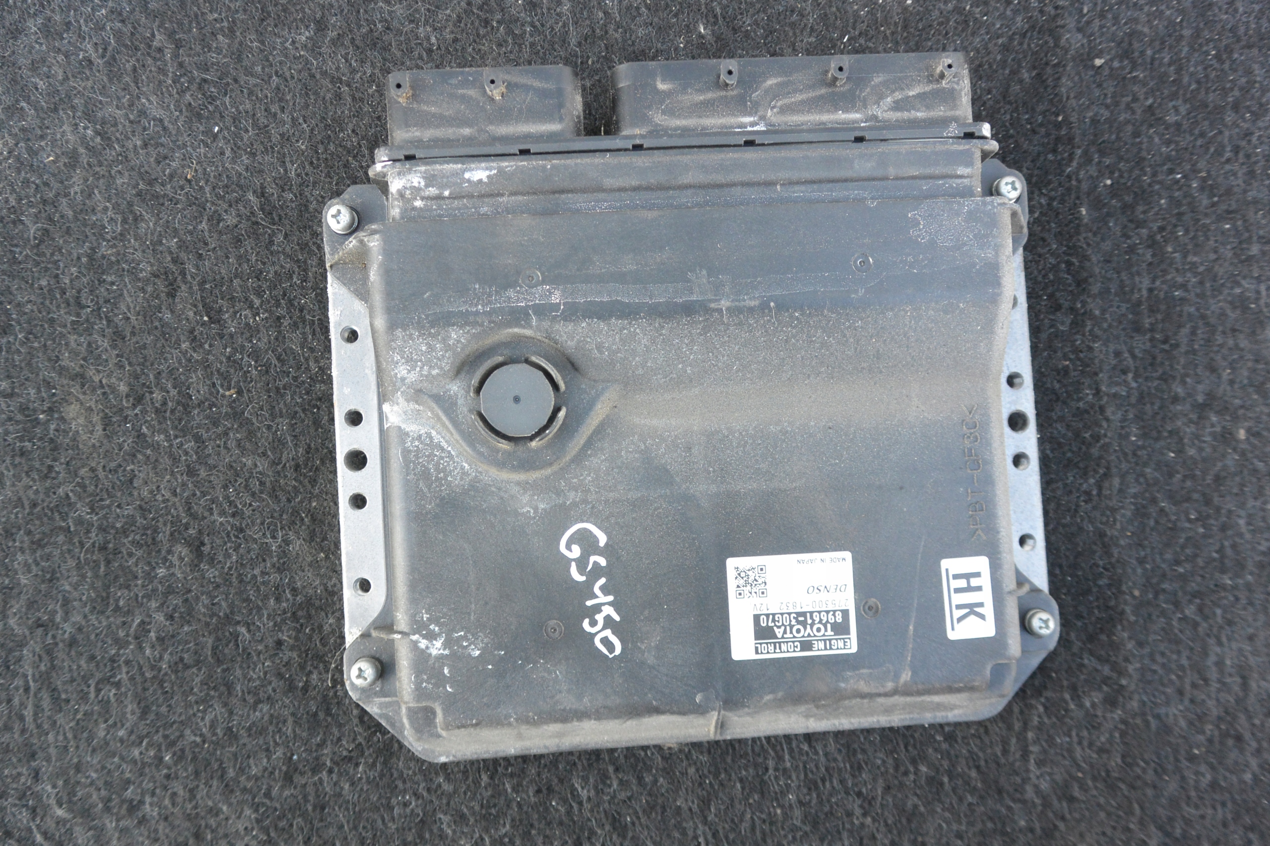 control unit module computer of the engine 3.5 V6 LEXUS GS III 450H