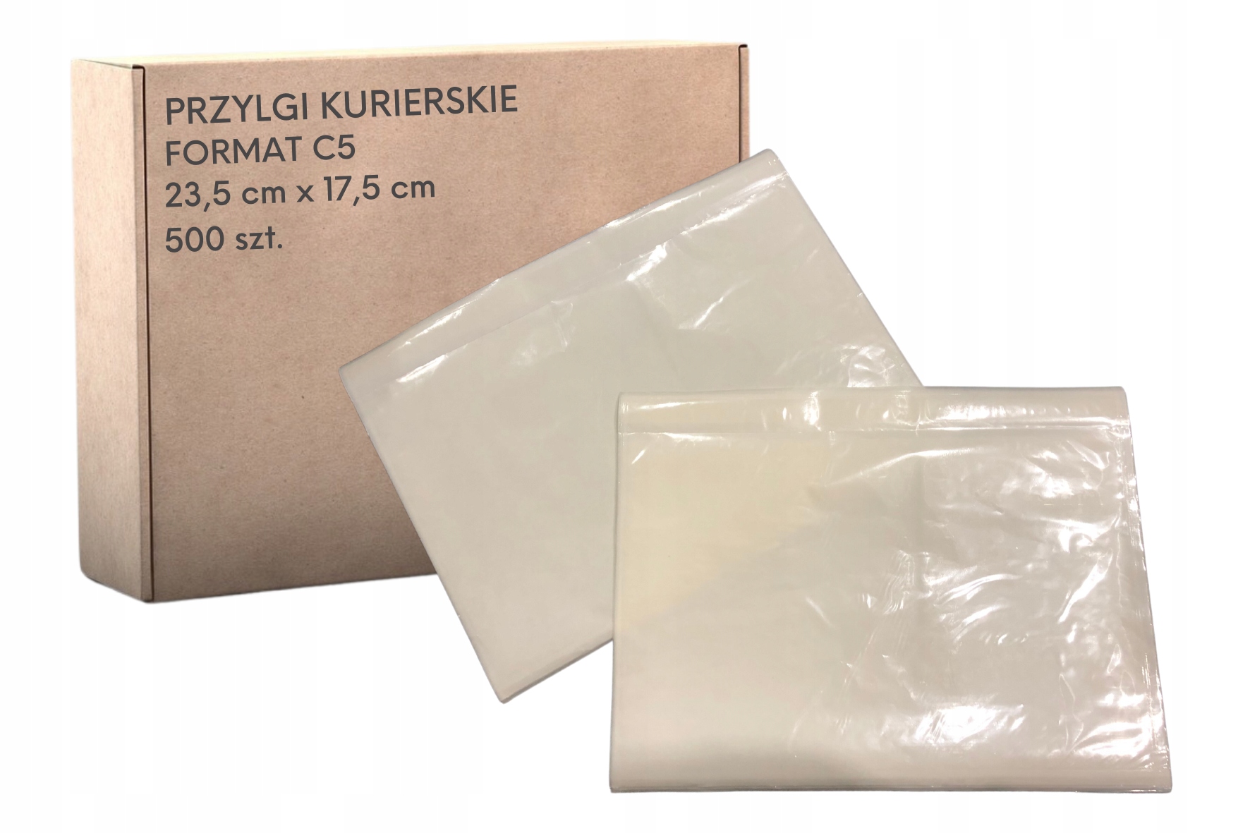PRZYLGI KANGURKI KOPERTY KURIERSKIE C5 KPL. 500 SZT. C5.500