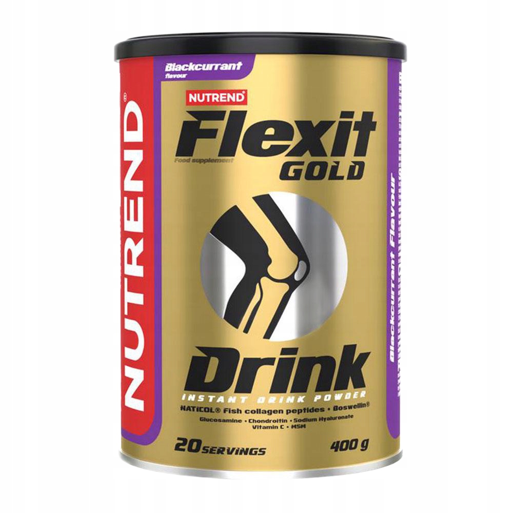 Nutrend Flexit GOLD Drink 400g CZARNA PORZECZKA